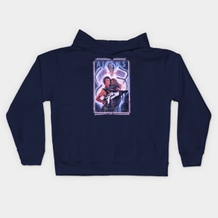 Aliens Ghana Poster Kids Hoodie